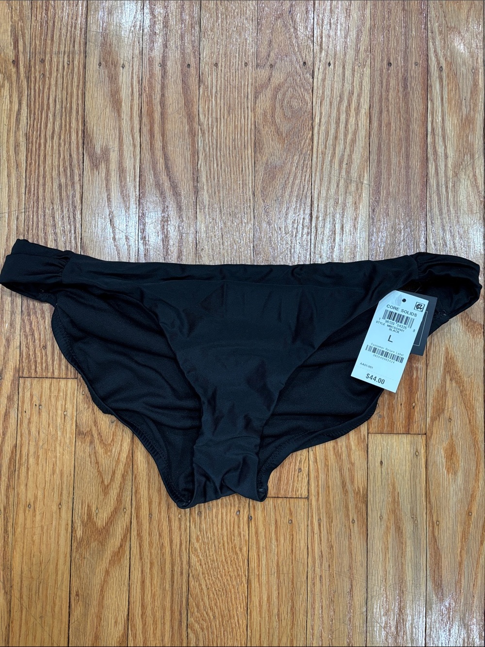 Bar III Black Bikini Bottoms